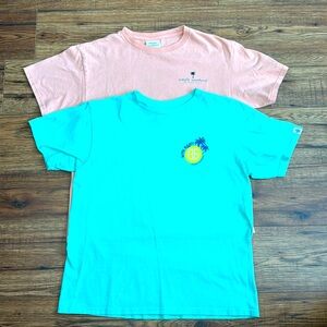 Set of 2 girls simply southern T-shirts, youth large, very good condition